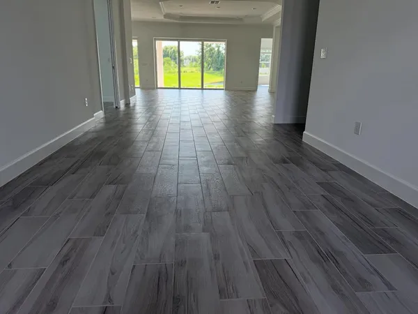 Welcoming entryway tiles