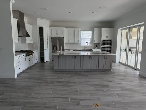 Flooring and baseboard finishing